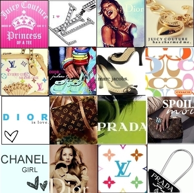 Girlie Icons Collage
