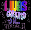 I Was Created To Be Hated