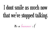 I dont smile