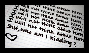 I Will Not Think About Him