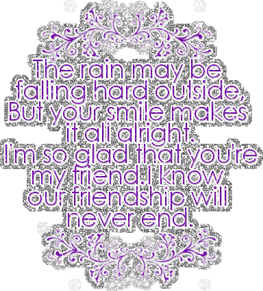 Friendship Will Never End